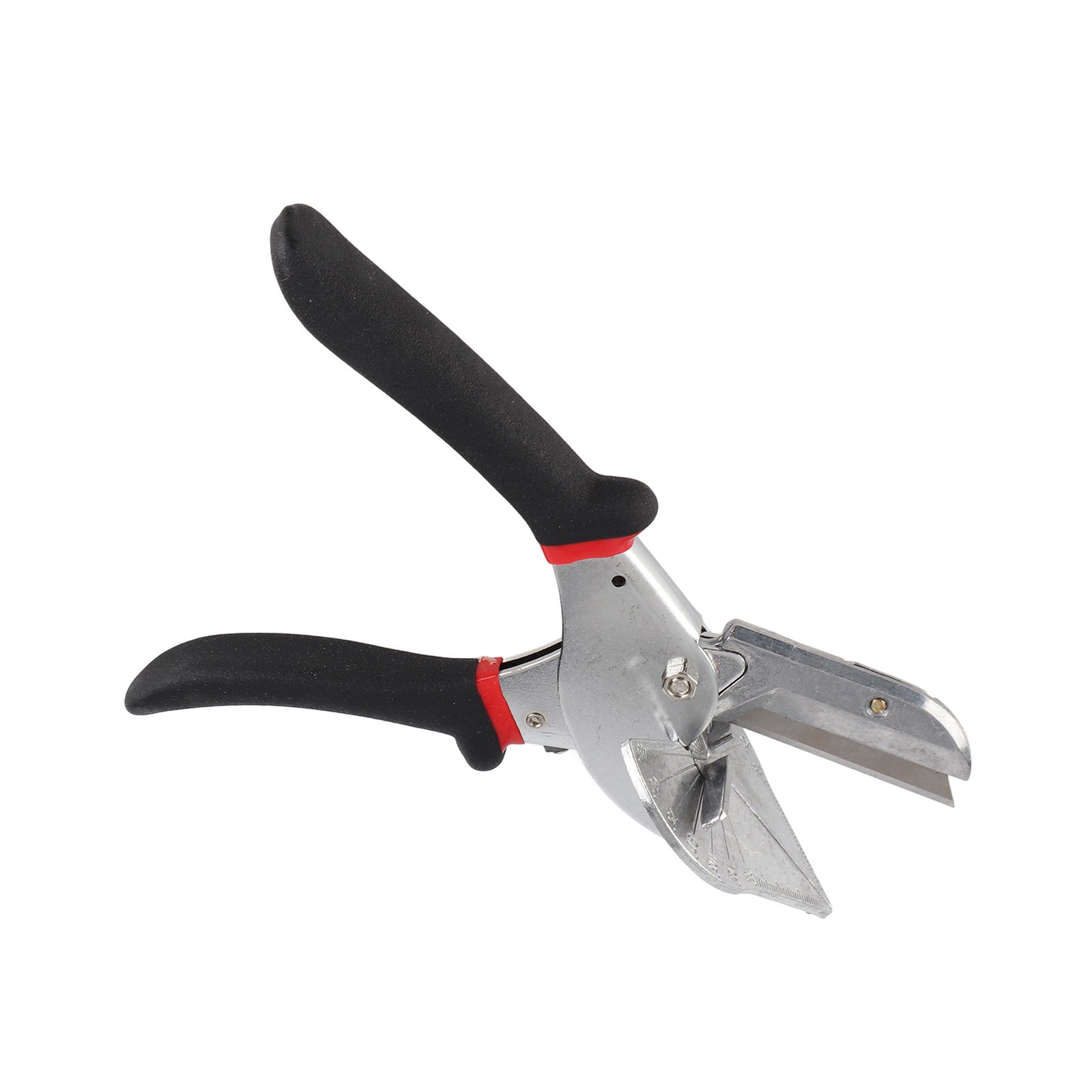 Angle Shear Cutter Non‑Slip Black Handle Hand Tool For Cutting Thin Wood CEL