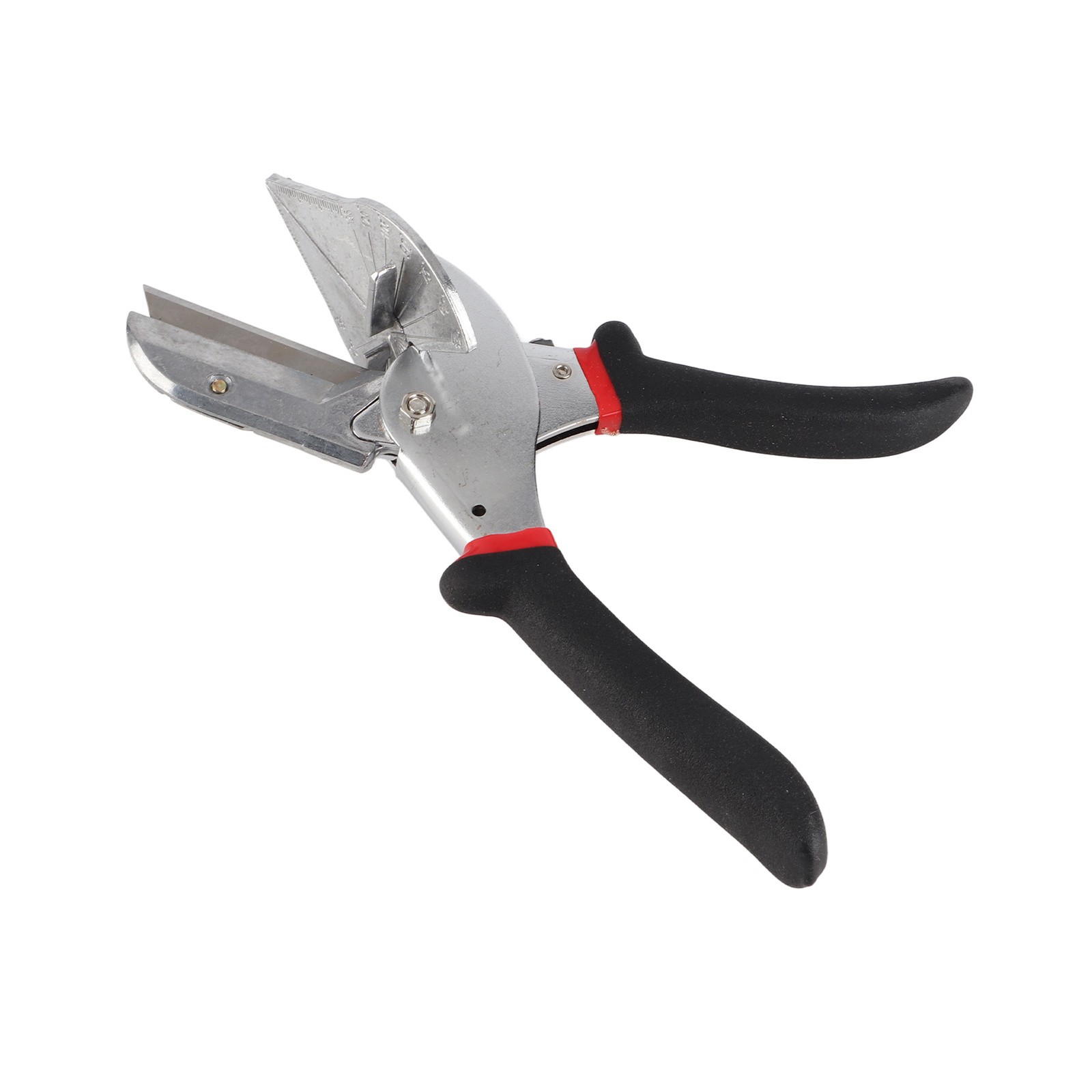 Angle Shear Cutter Non‑Slip Black Handle Hand Tool For Cutting Thin Wood CEL