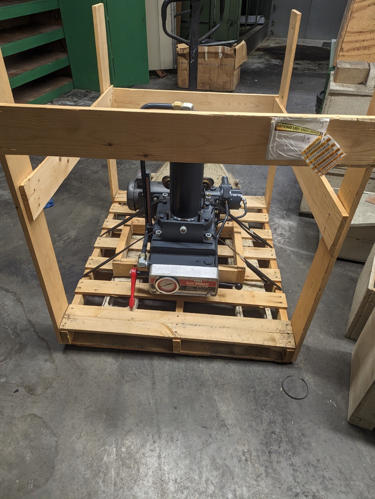 Dake 50 Ton Elec-Draulic Hydraulic Press Head