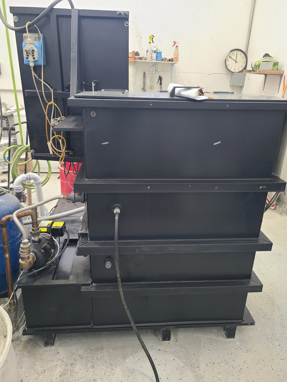 ROSLER Z-800 Centrifuge for removing mud from vibratory tumbler rinse water
