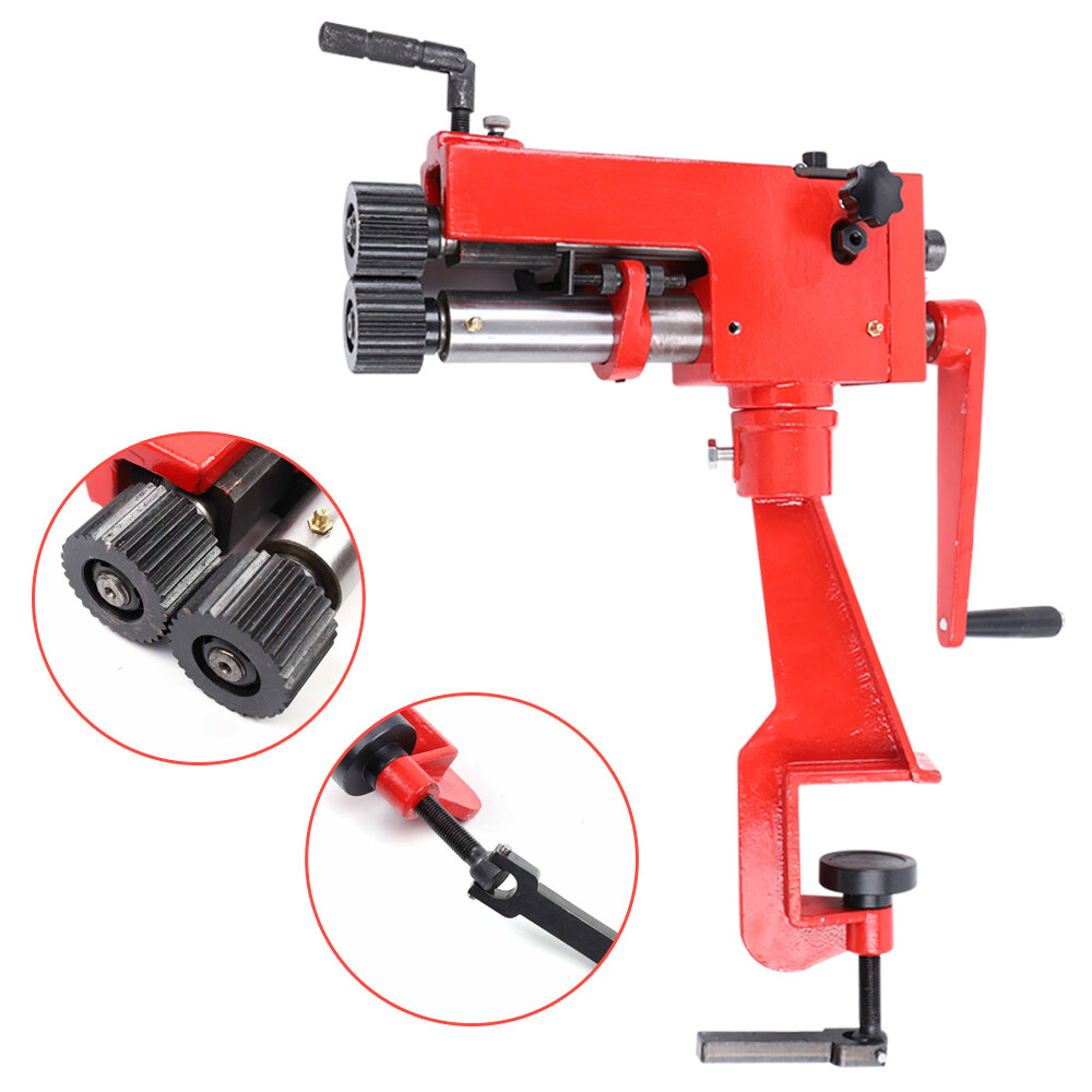 RM-08 7inch Sheet Metal Fabrication Bead Roller Rotary Machine 22-Gauge w/6 Dies