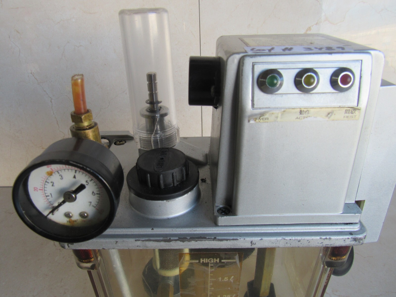Chen Ying CES-15 AC-220v Lube Pump CES15 CES-TYPE Lot # 3489 Listed by Greg