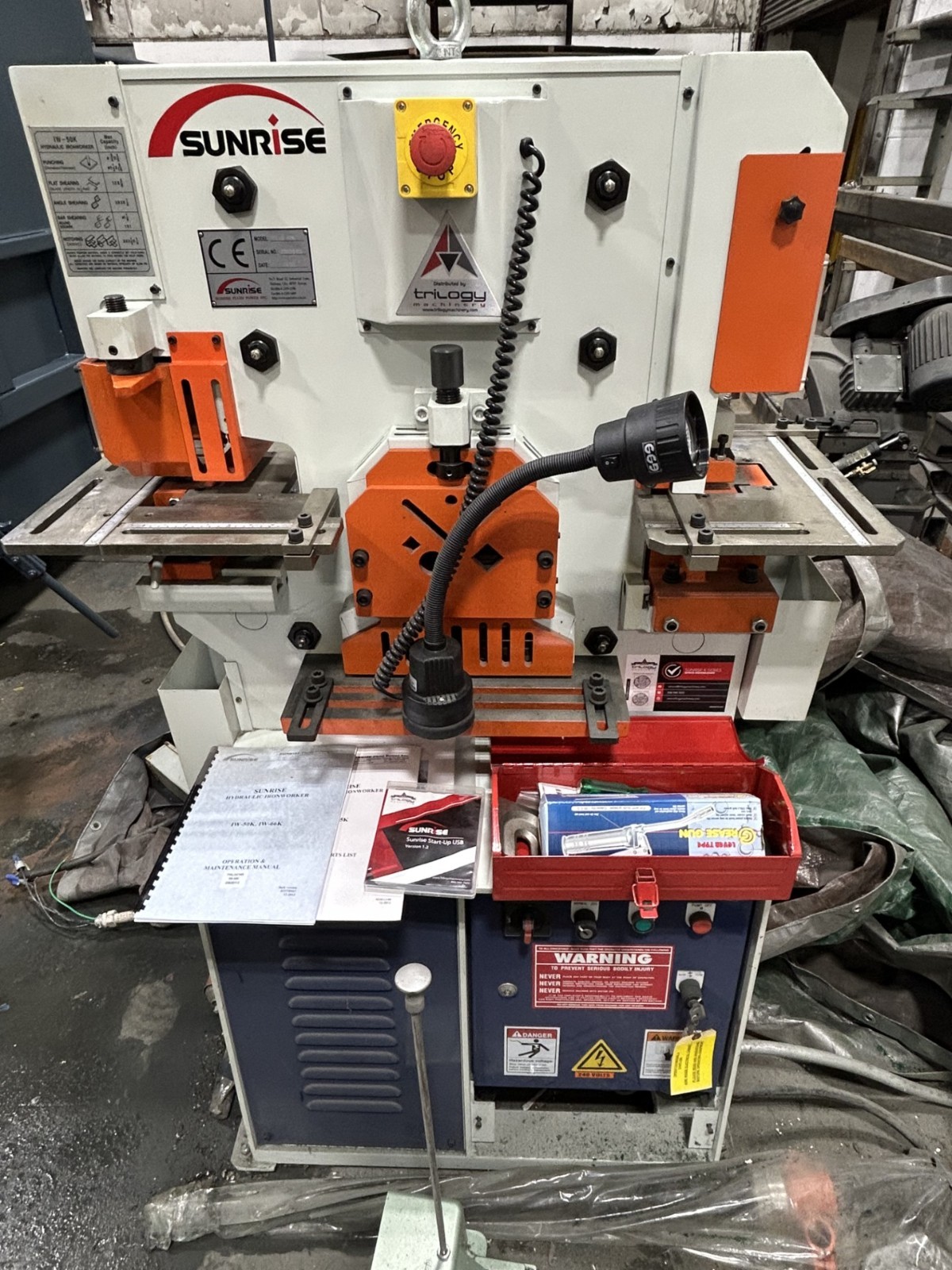 Sunrise Ironworker, 50 Ton, IW-50K, 2023 Model