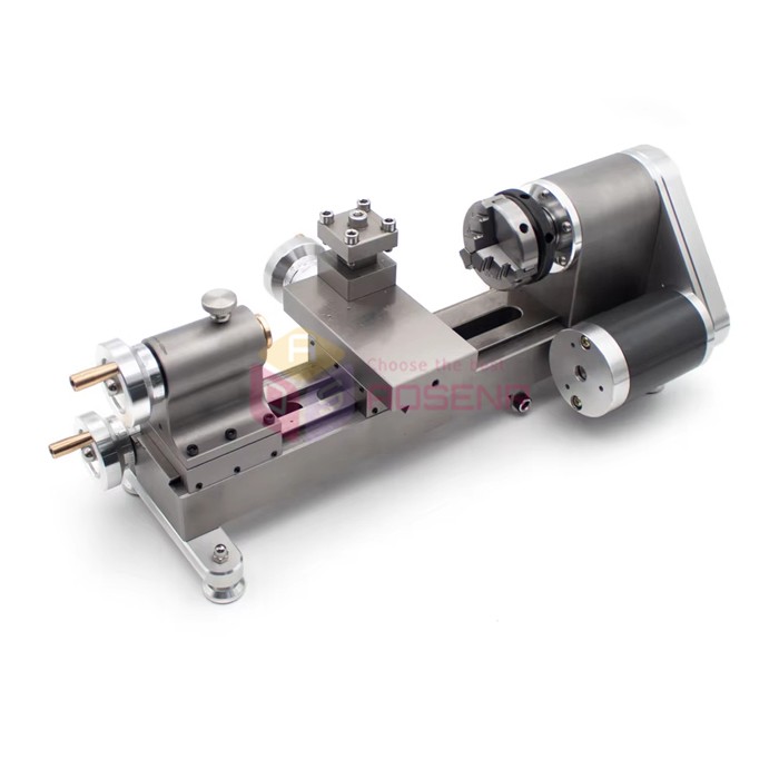 Mini Lathe Metal Bench Top Precision DIY Miniature Lathe for Watchmaking