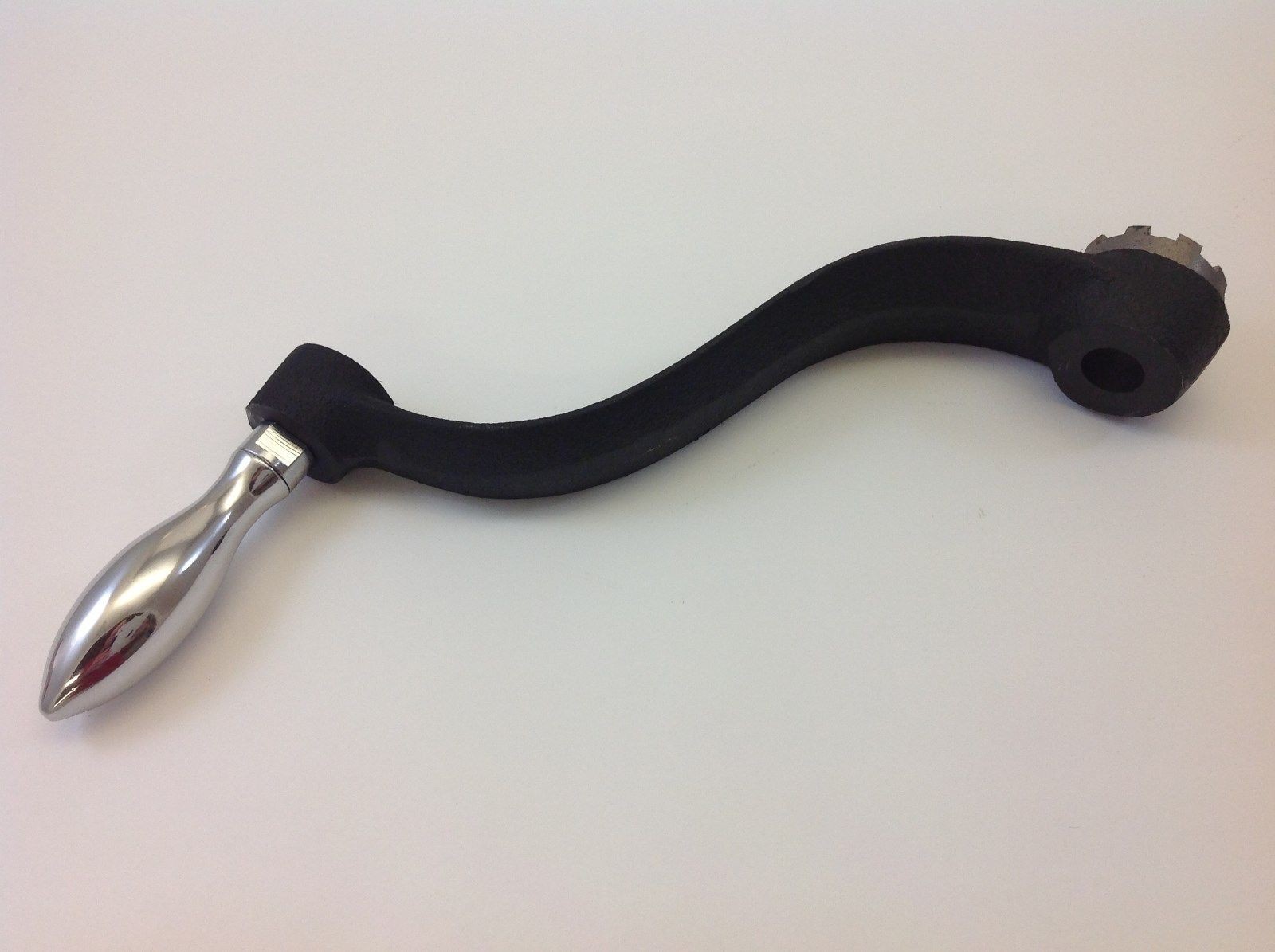 Milling Machine Knee Crank Handle & Swivel, Black for Bridgeport, Acer, JET etc