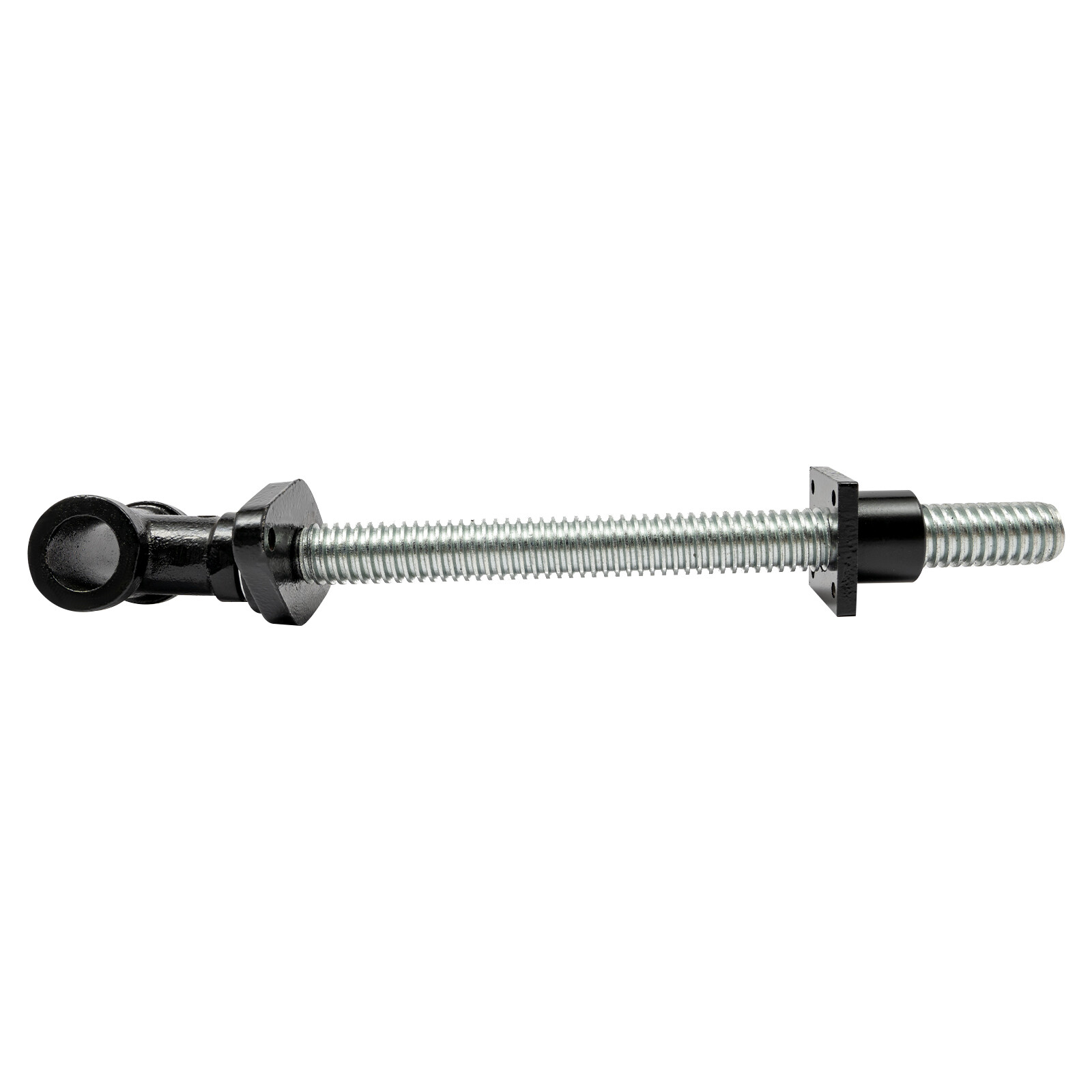Black 1.1*13in DIY Vise Tool Vise Screw Workbench Vise Screw For Wood Materials