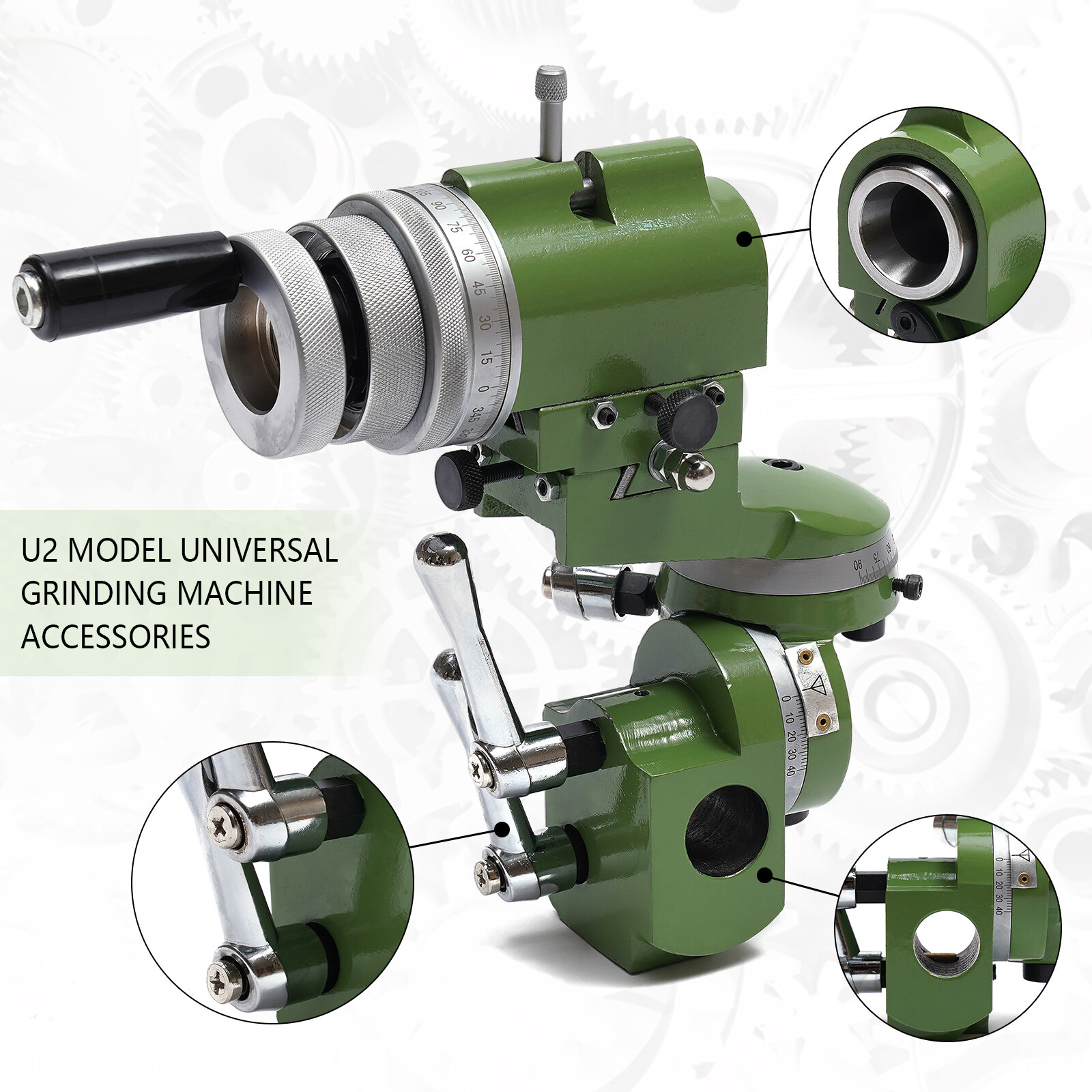 Universal U2 Grinding Grinder Sharpener Tool Milling Drill Cutter Holder Acces