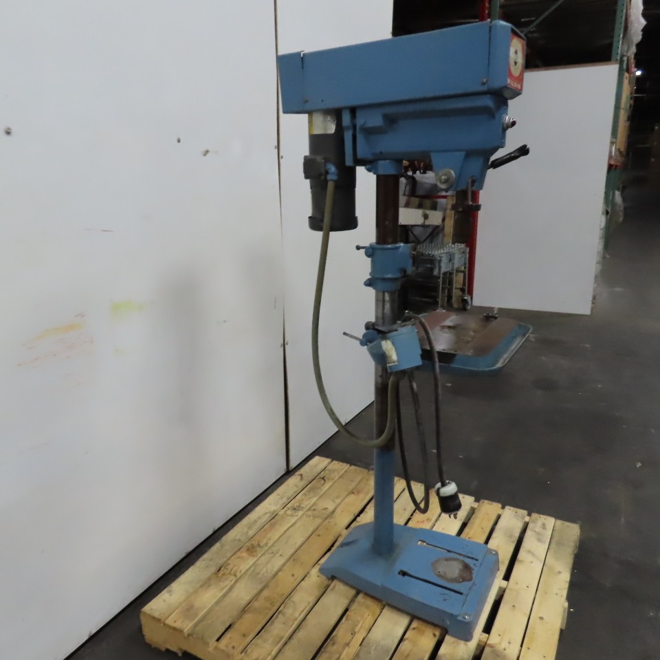 Wilton 6S 1HP 15″ Floor Model Reversing Drill Press 230V 3PH Variable Speed