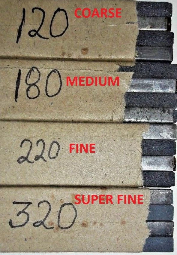 Stones Combo For 62 To 88 mmCylinder Engine Hone 4x set of 120-180-220-320 Grit