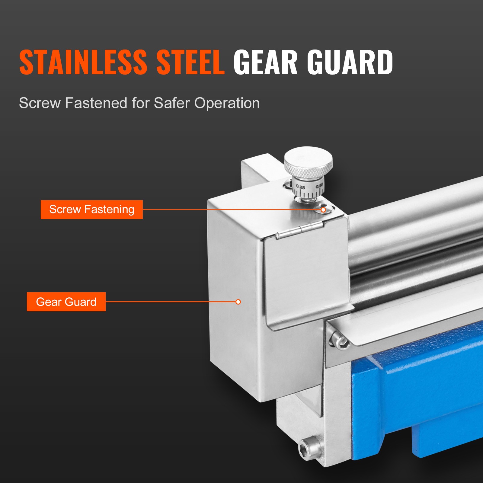 Sheet Metal Slip Roll Machine 12.6″ Width 20 Gauge Capacity