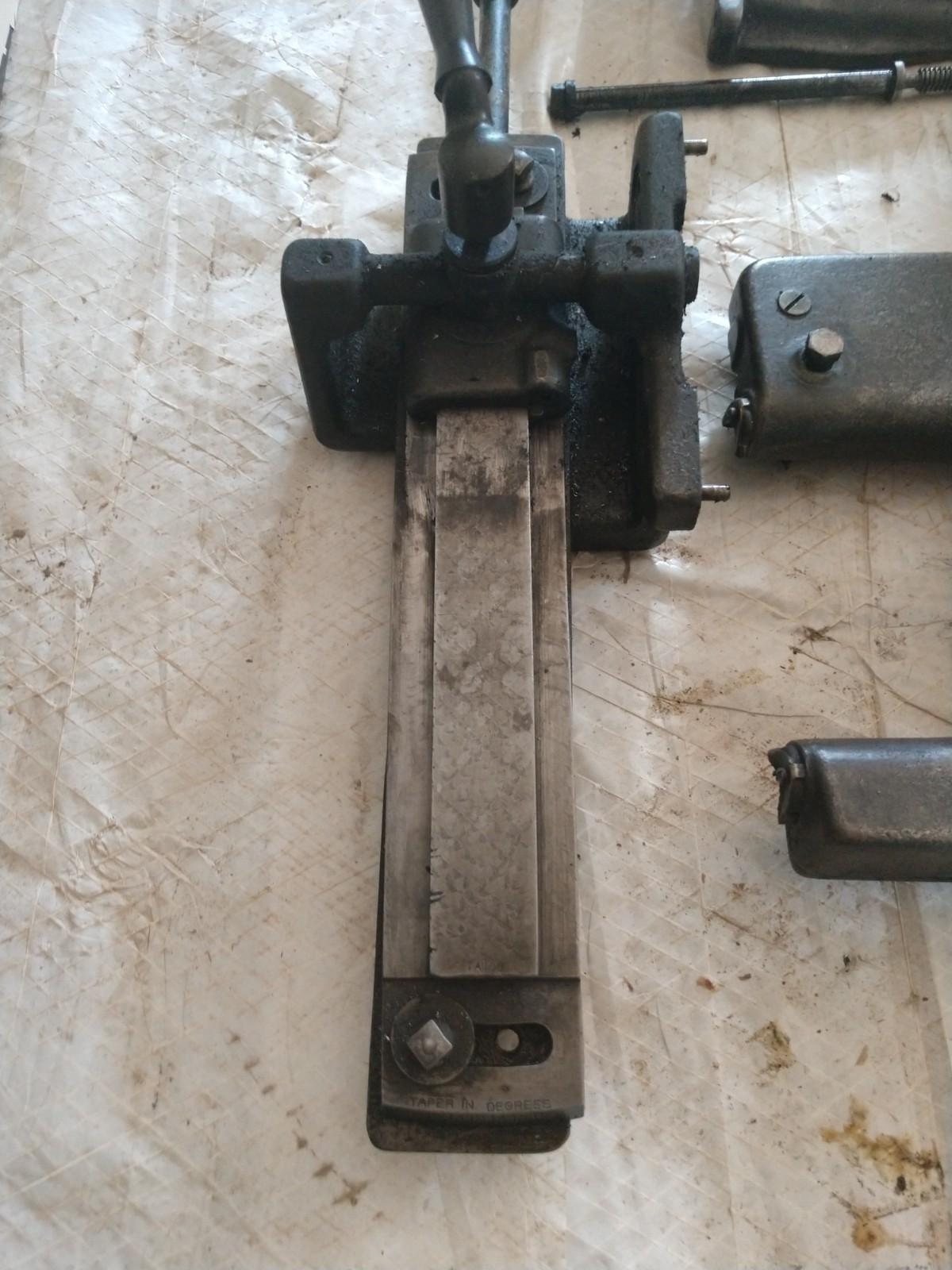 SOUTH BEND LATHE TAPER ATTACHMENT HEAVY 10 10L