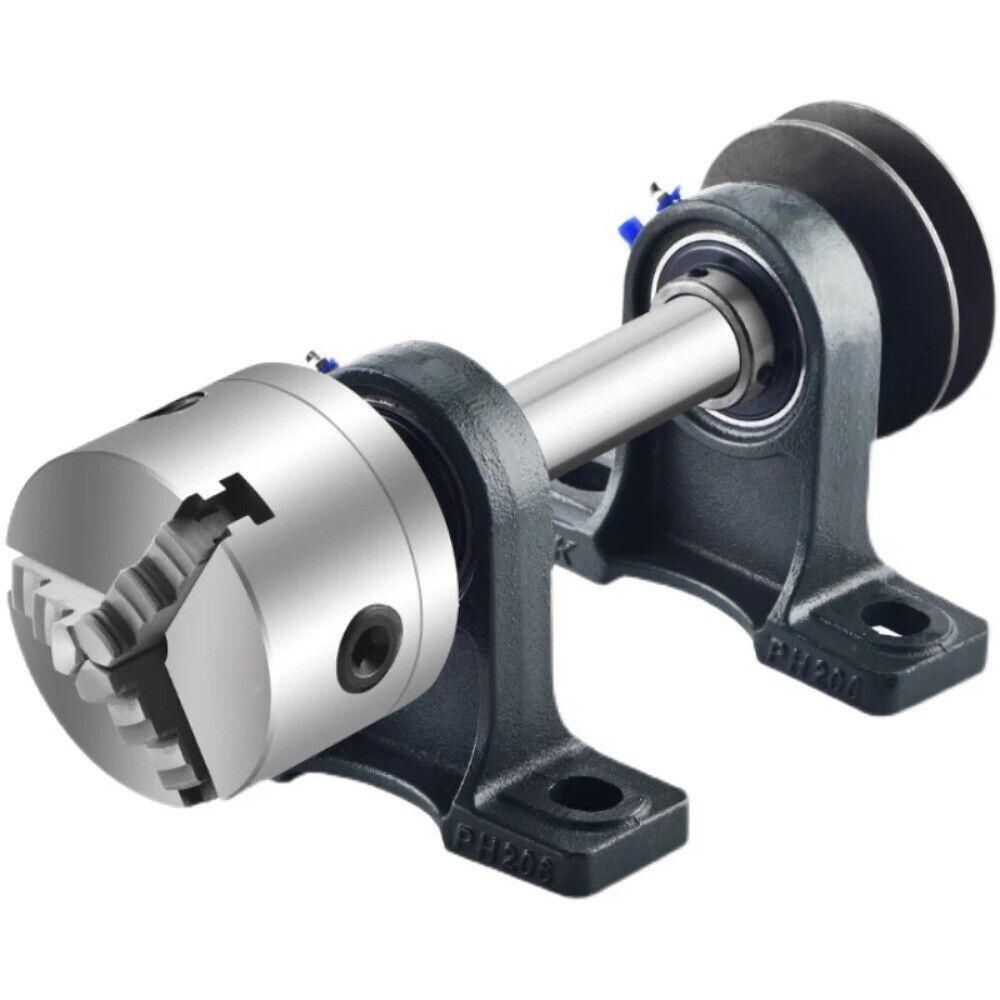 Three-Jaw Four-Jaw Chuck Tailstock Bead Set Assembly Kit Flanged Bed Spindle