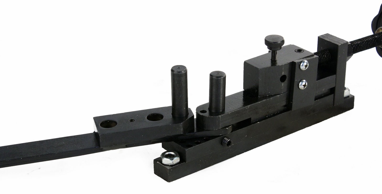 Erie Tools Manual Mounting Mini Universal Bender Forms Wire Flat Metal & Tubing