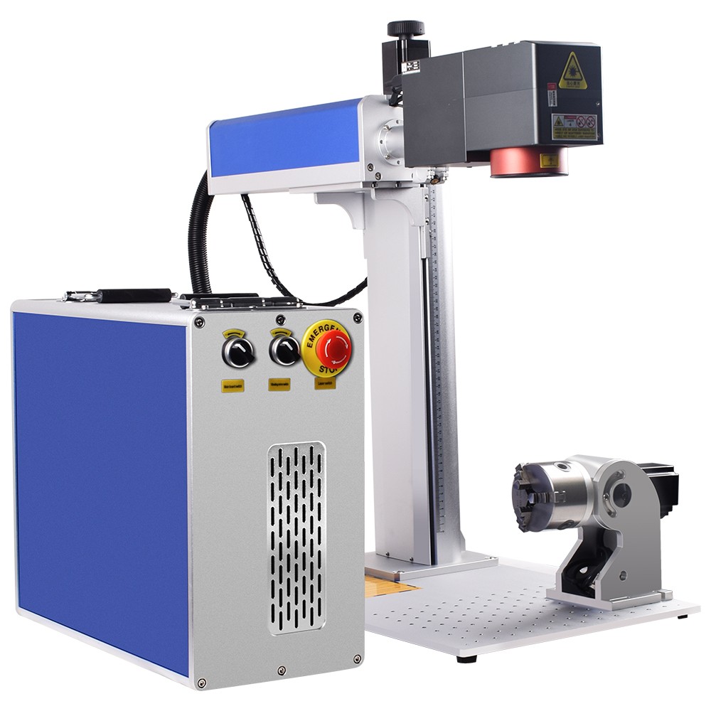 3D 200W JPT M7 MOPA Fiber Laser Marking Machine Curved Relief Deep Engraving AU