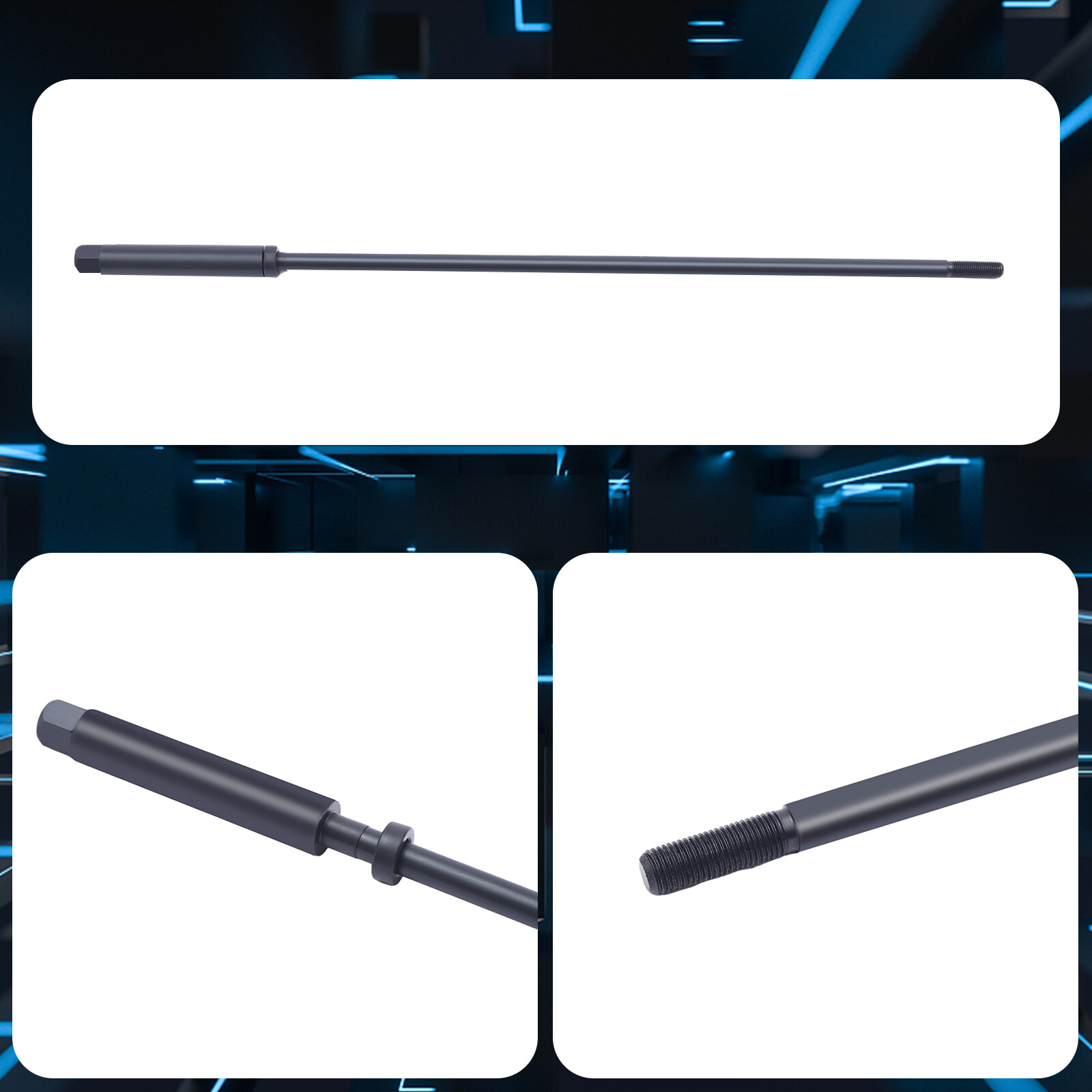 Bridgeport R8 Draw Bar For Milling Machine Parts 7/16 Vertical Mill Handle 600mm
