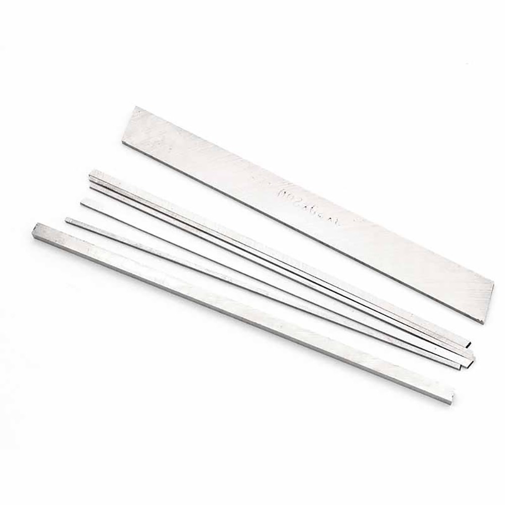 HSS Lathe Tool Steel Square Tool High Speed Steel Turning Tool 3/4/6/8mm Thick