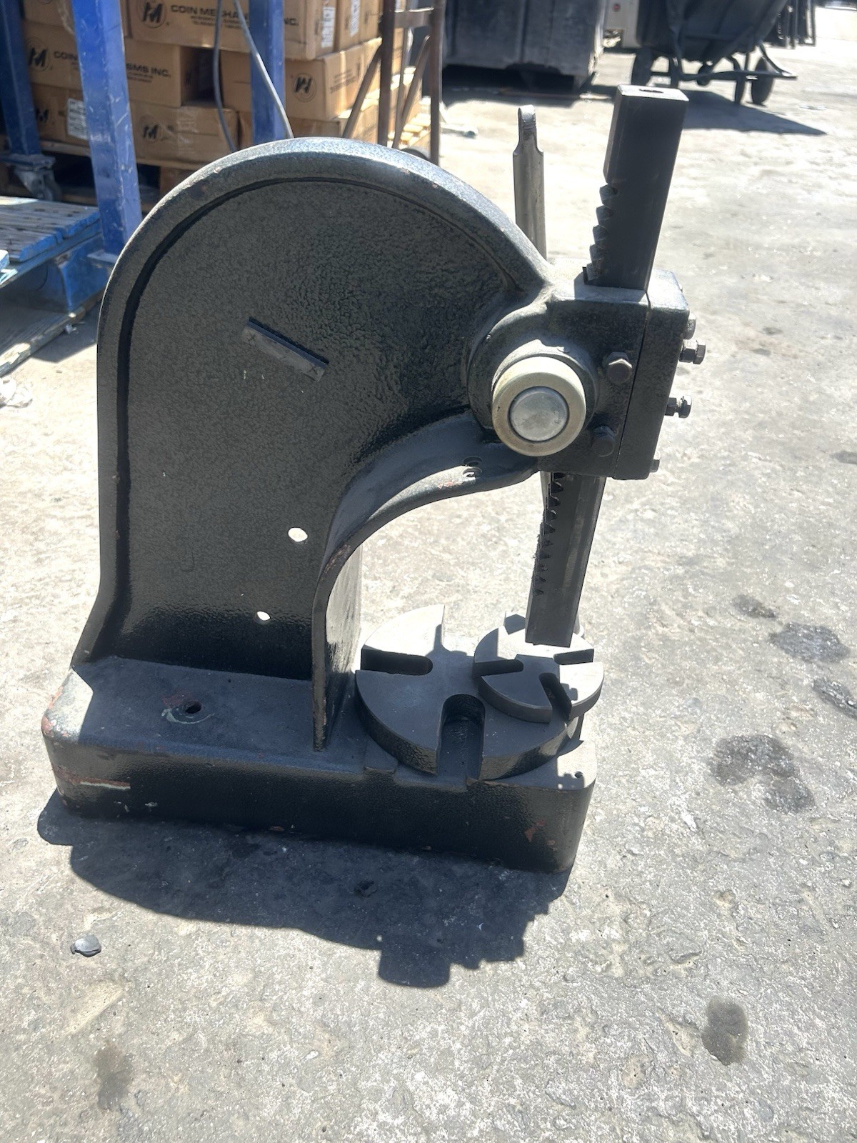 Palmgren 9661051 1/2 Ton Arbor Press Bench Top Manual Press Made in USA