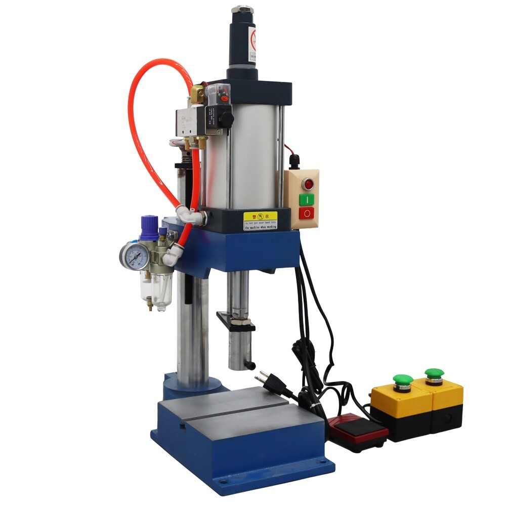 1100lbs Pneumatic Punching Machine Stroke 2″- 4 ” Hole Press Bending Forming