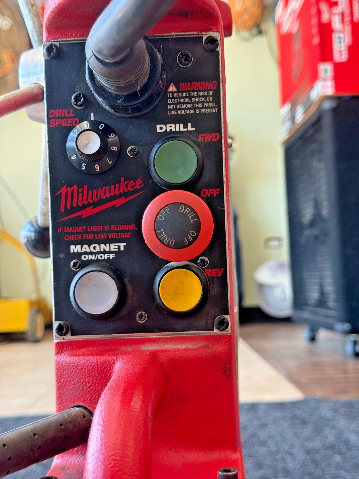 Milwaukee 4202 Drill Press Base 4262-1 ELECTRO-MAGNETIC DRILL MOTOR