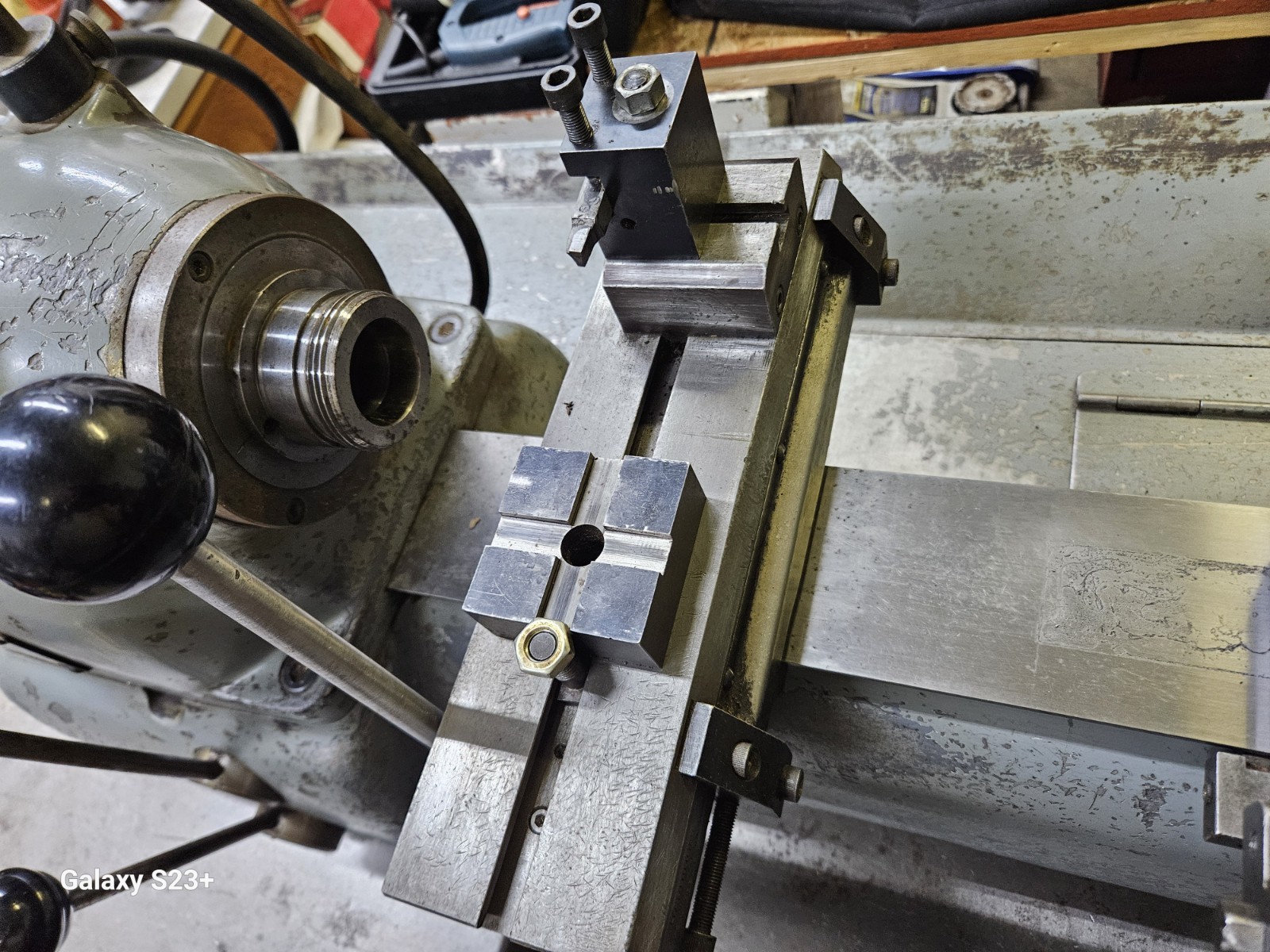 HARDINGE DSM-59 TOOL ROOM LATHE, COLLET CLOSER, 6-STATION TURRET