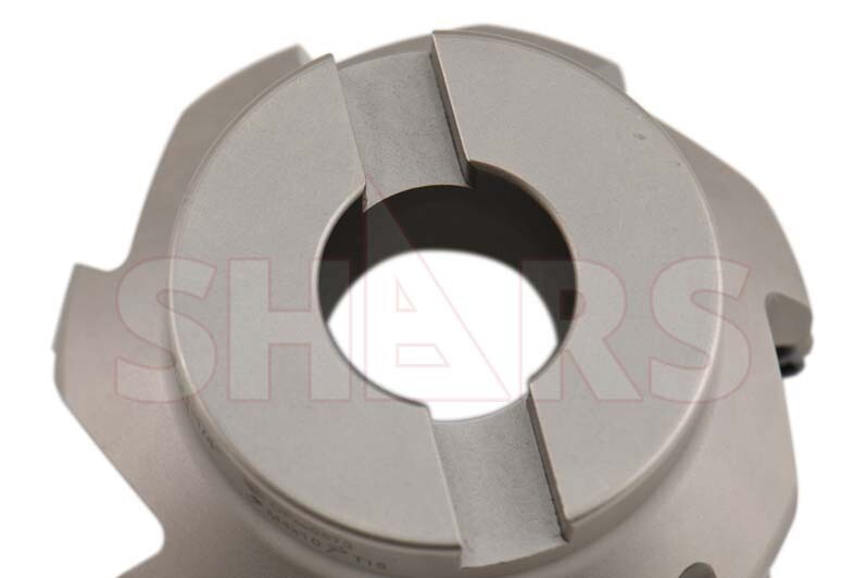 Shars 4″ 45° Indexable Face Mill for OFKT Insert 7 Flutes 2 OAH NEW P[