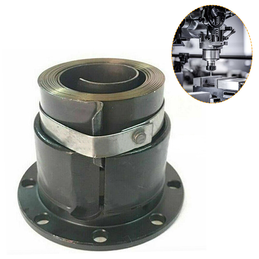 25mm Mill Milling Machine Part Clock Spring W/ Steel Housing For Bridgeport