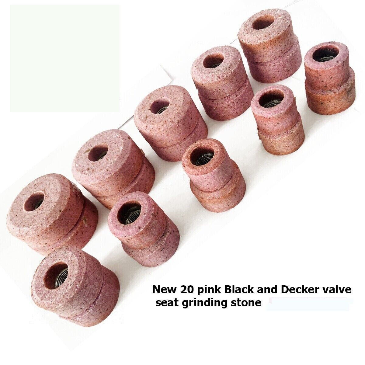 20 pink BND valve seat grinding stones Stones + Free Shipping