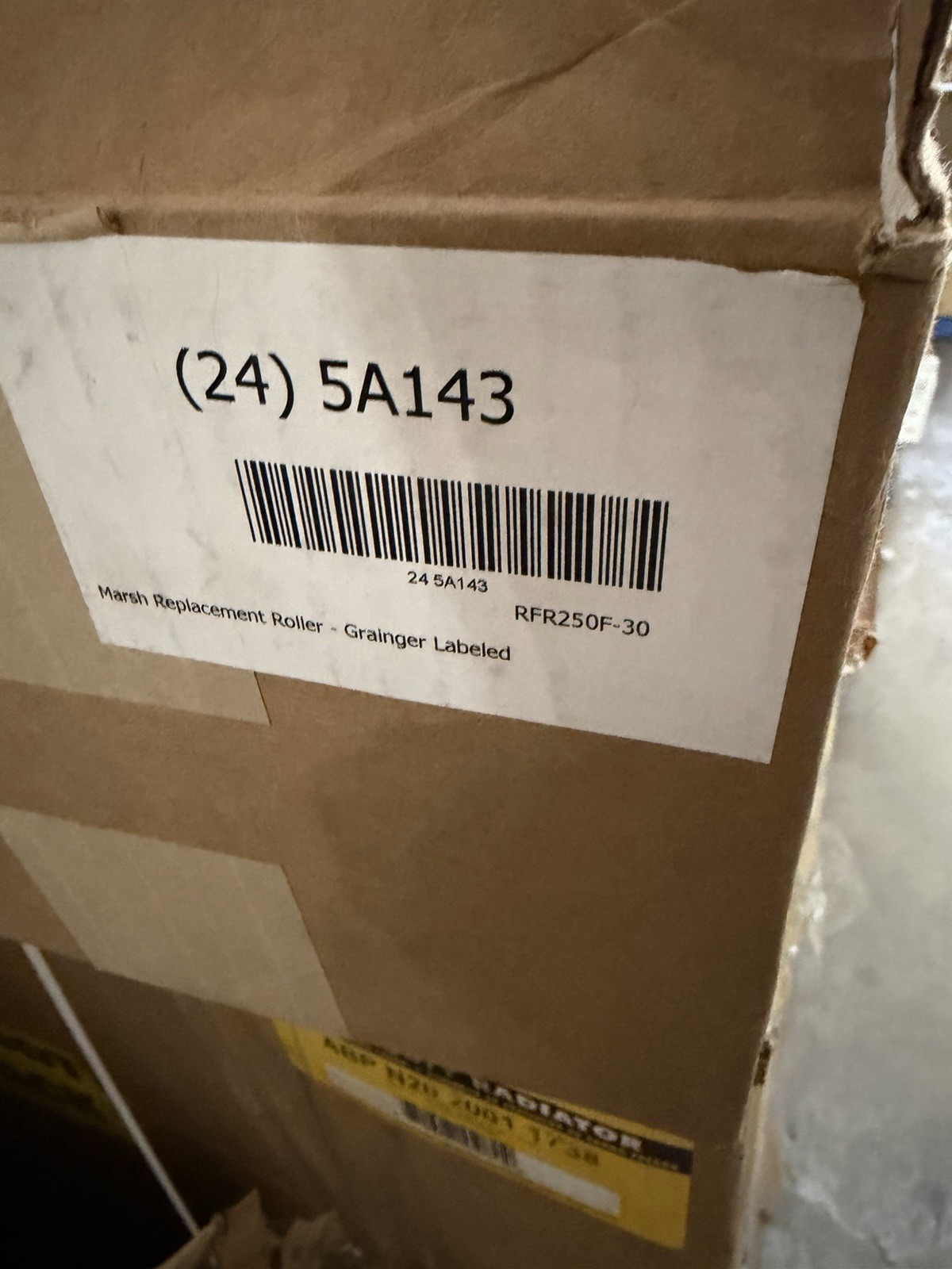 MARSH Stencil Roller Replacement Head 5A143, 3 1/8 in, Neoprene *FREE SHIPPING*