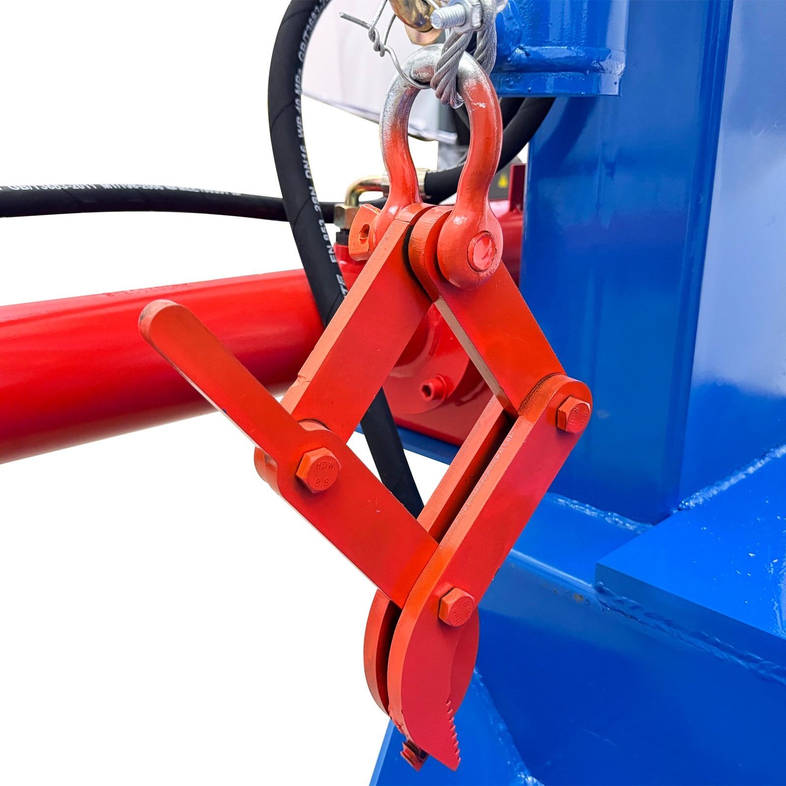 220V 3PH 5-in-1 60 Ton Hydraulic Copper Extractor Motor Stator Recycling Machine