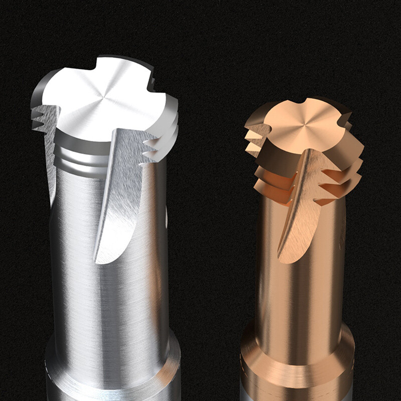 3 Flute End Mill 3-Teeth Thread Milling Cutter For Steel/Aluminum Engraving/ CNC