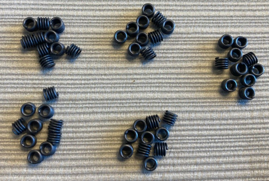 50 pcs 4-40 x .168 HELICOIL T3585-04CW168 NAS1130-04-L15D heilcals