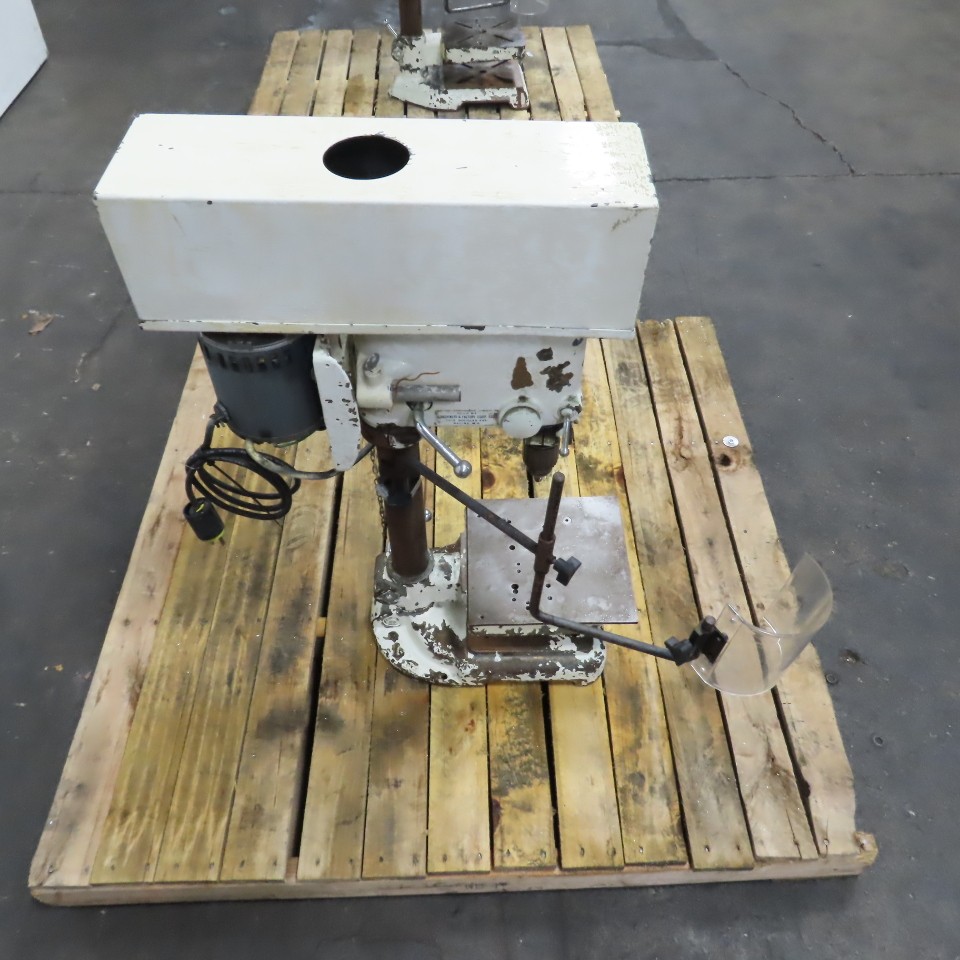Atlas Model 1010 1/3HP 15″ Bench Drill Press 120V 1PH 1/2″ Chuck