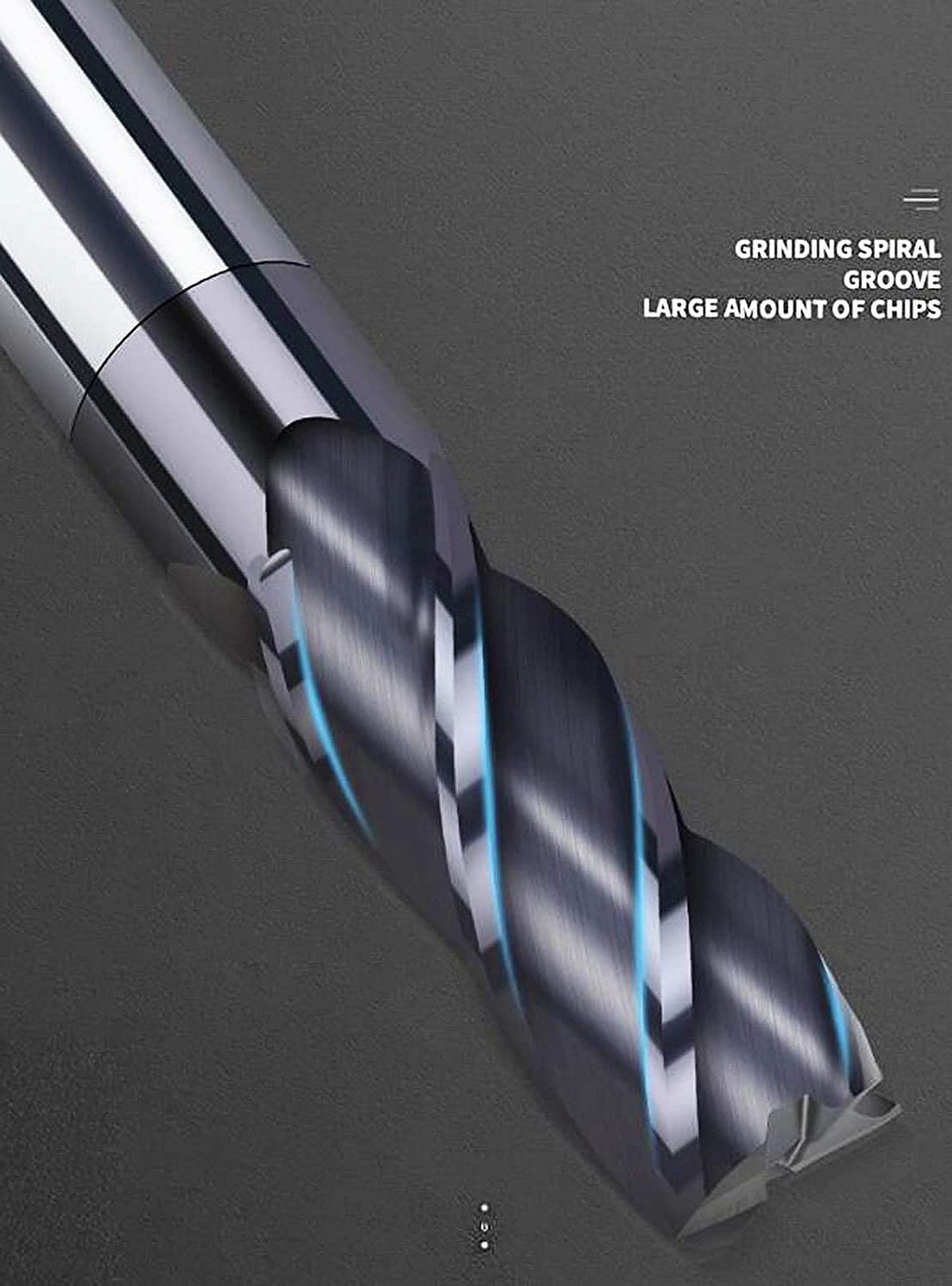 8pcs 2-12mm CNC Square Nose End Mills,Carbide Tungsten Steel 4 Fultes Milling…