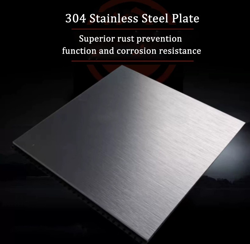 304 Stainless Steel Plate Sheet 0.5-5mm Thick Polished Plate Solid Metal Board