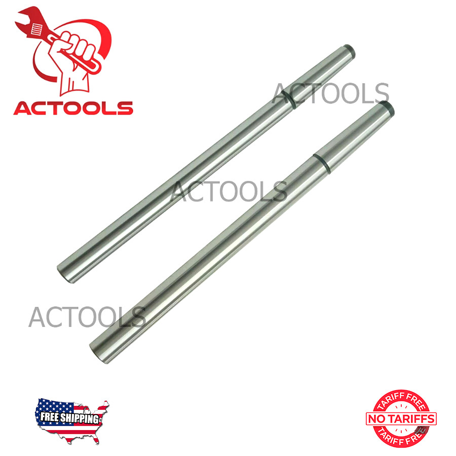 NewLathe Mandrel Alignment Test Bar Set MT2 And MT3 EN31 Alloy 283 335mm 2MT 3MT