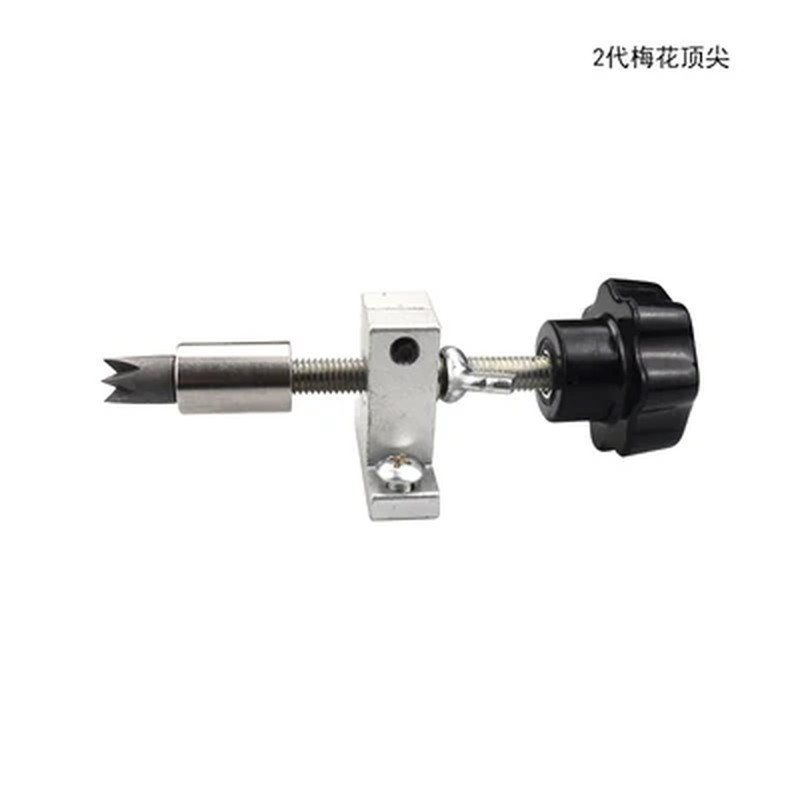 Diy Retractable Woodworking Lathe Thimble Drilling Tailstock Bead Lathe Accessor