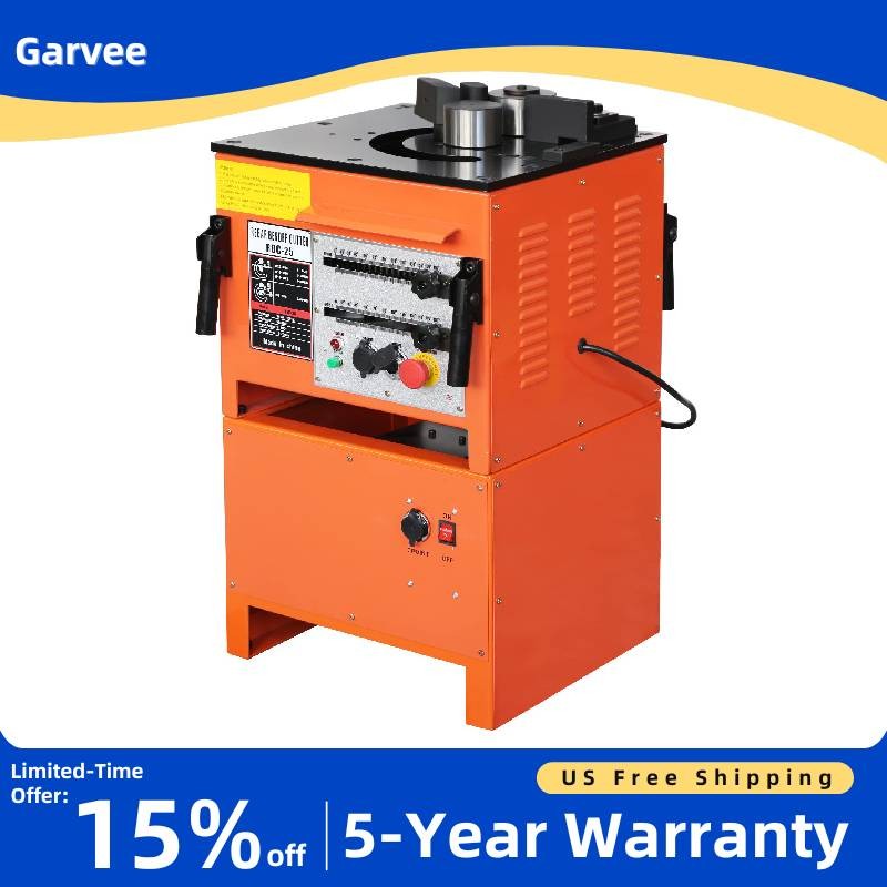 1600W Electric Rebar Bender and Cutter Machine Max 1 Inch 25mm Diameter