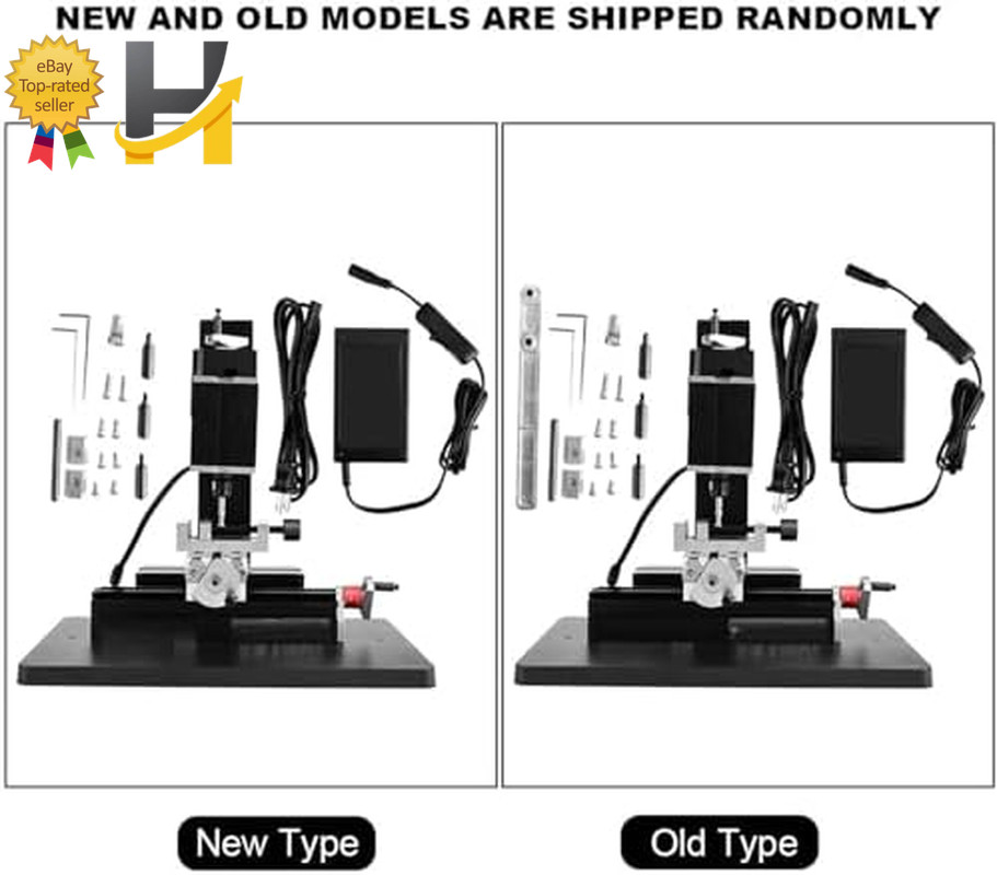 60W Mini Milling Machine 12000RPM DIY Soft Metal Processing Woodworking Lathe