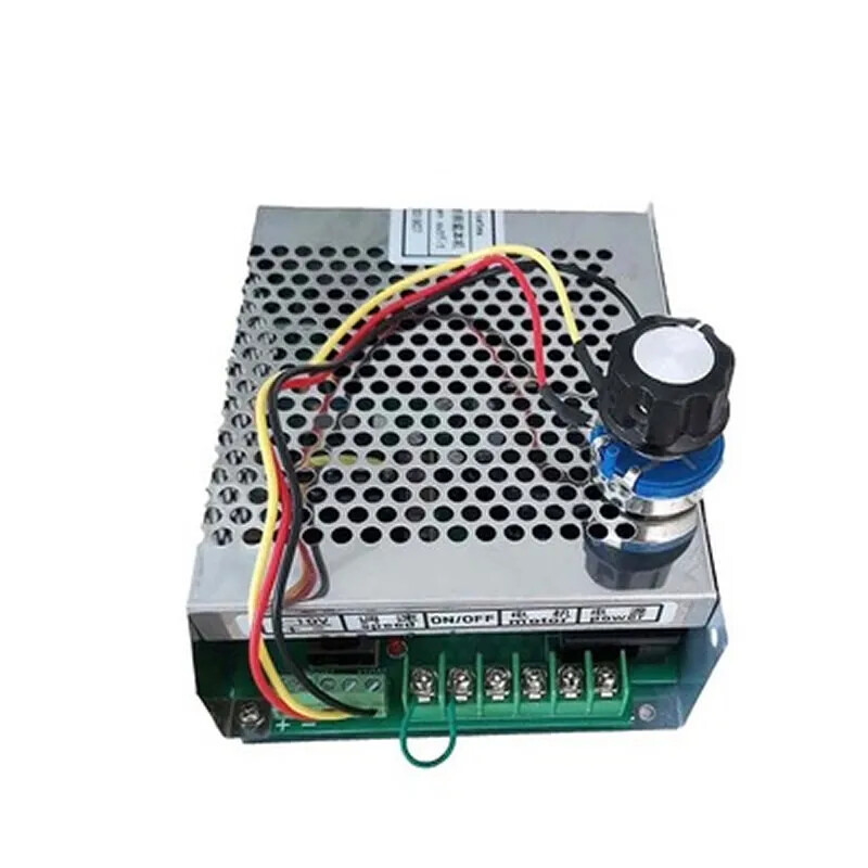 500W CNC Air-cooled CNC Spindle Motor 48V Power Supply Adjustable Governor