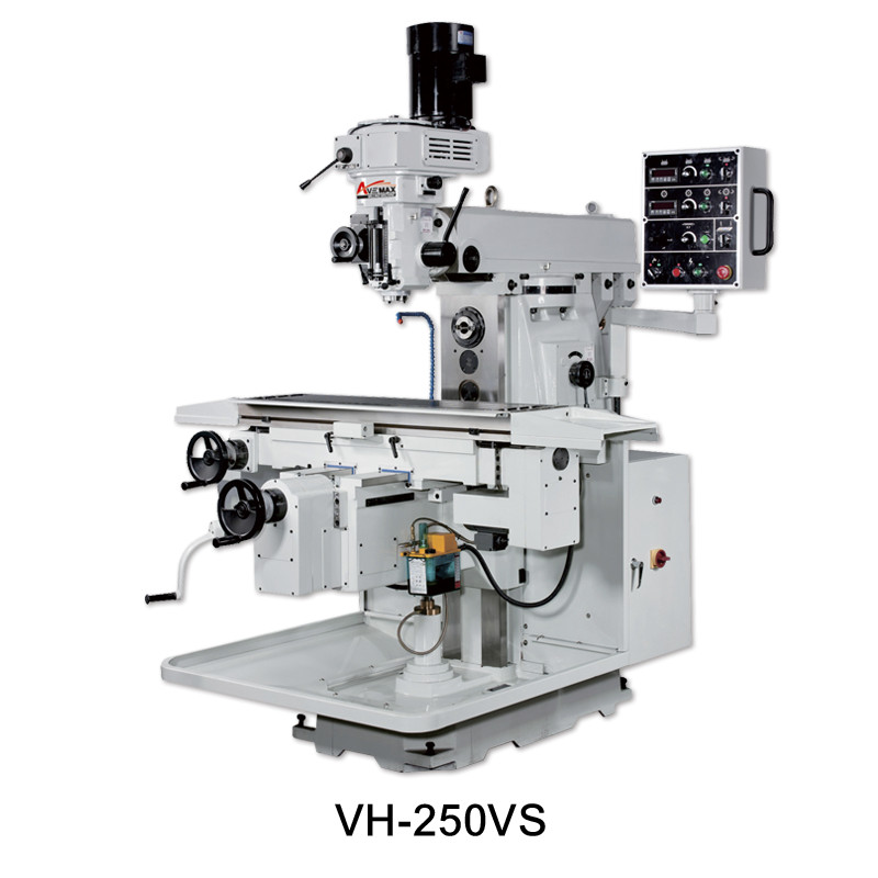 58″ Table HORIZONTAL / VERTICAL TURRET MILLING MODEL: VH-250VS-SP by Manford