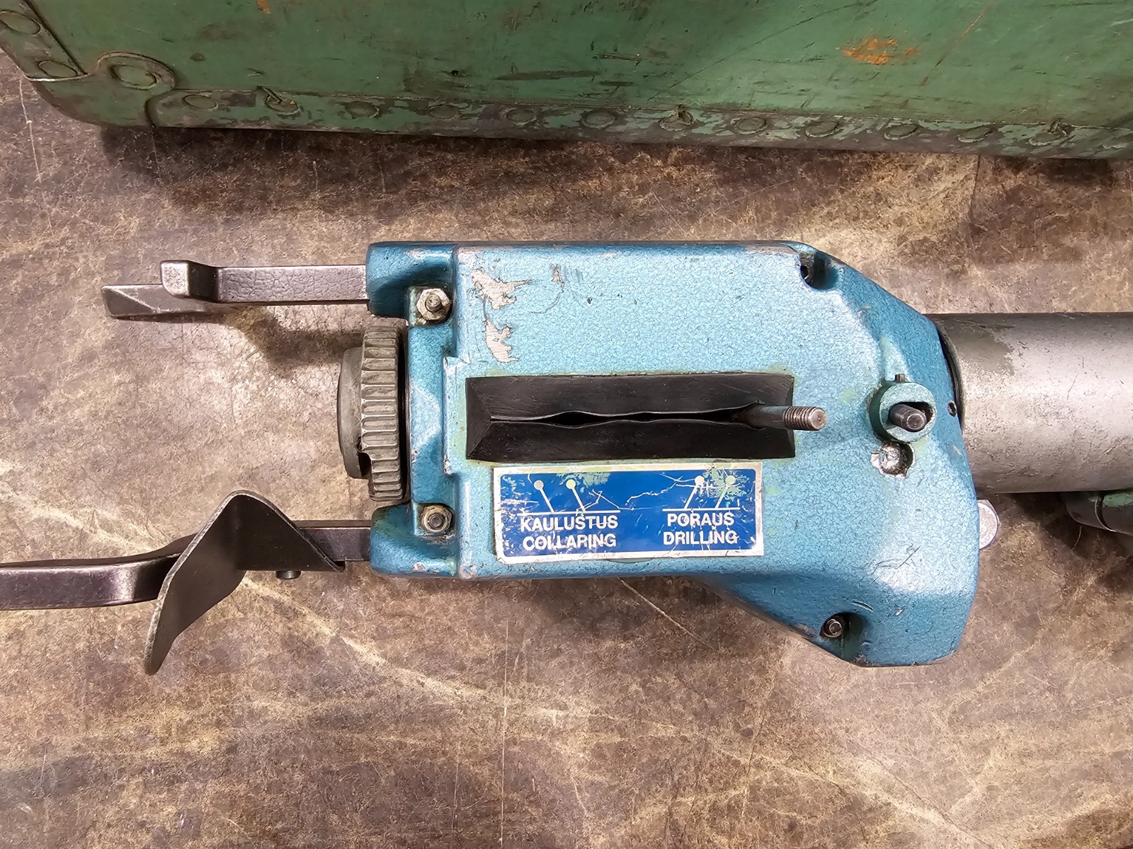 T-Drill T-50 Corded Copper Pipe Notcher Forming kit With 7 Bits GUC -Milwaukee