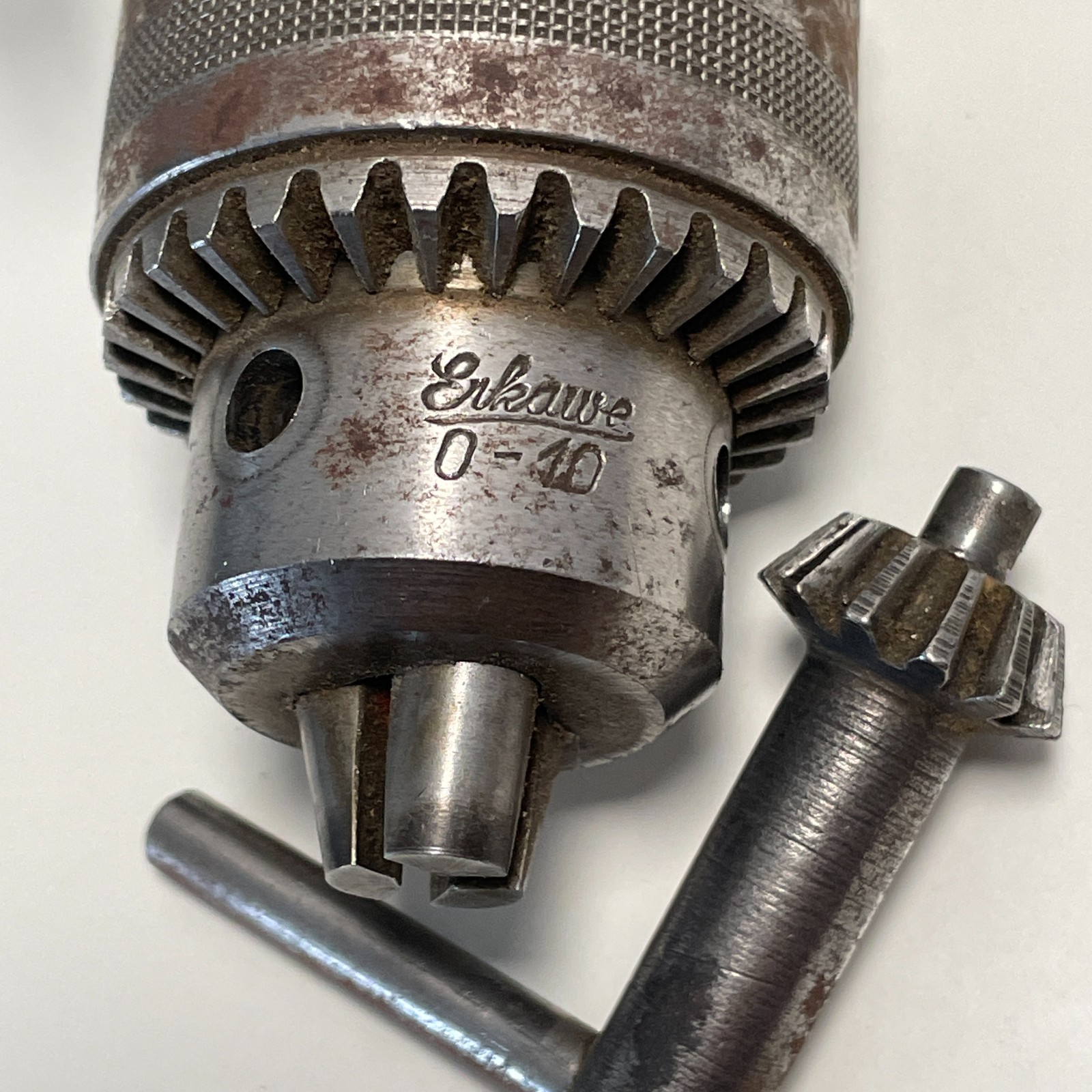 Lorch 65mm Tailstock w/ Original Erkawe Chuck & Key – Lorch LLRGN 10mm Lathe