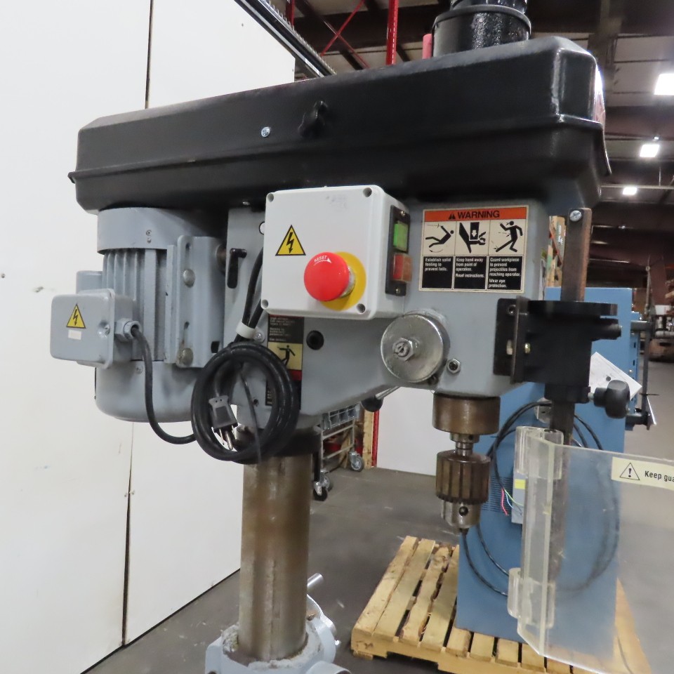 Dake 977102-1 N/A 18″ Swing Cart Mounted Drill Press 115V 1Ph 3600-575RPM