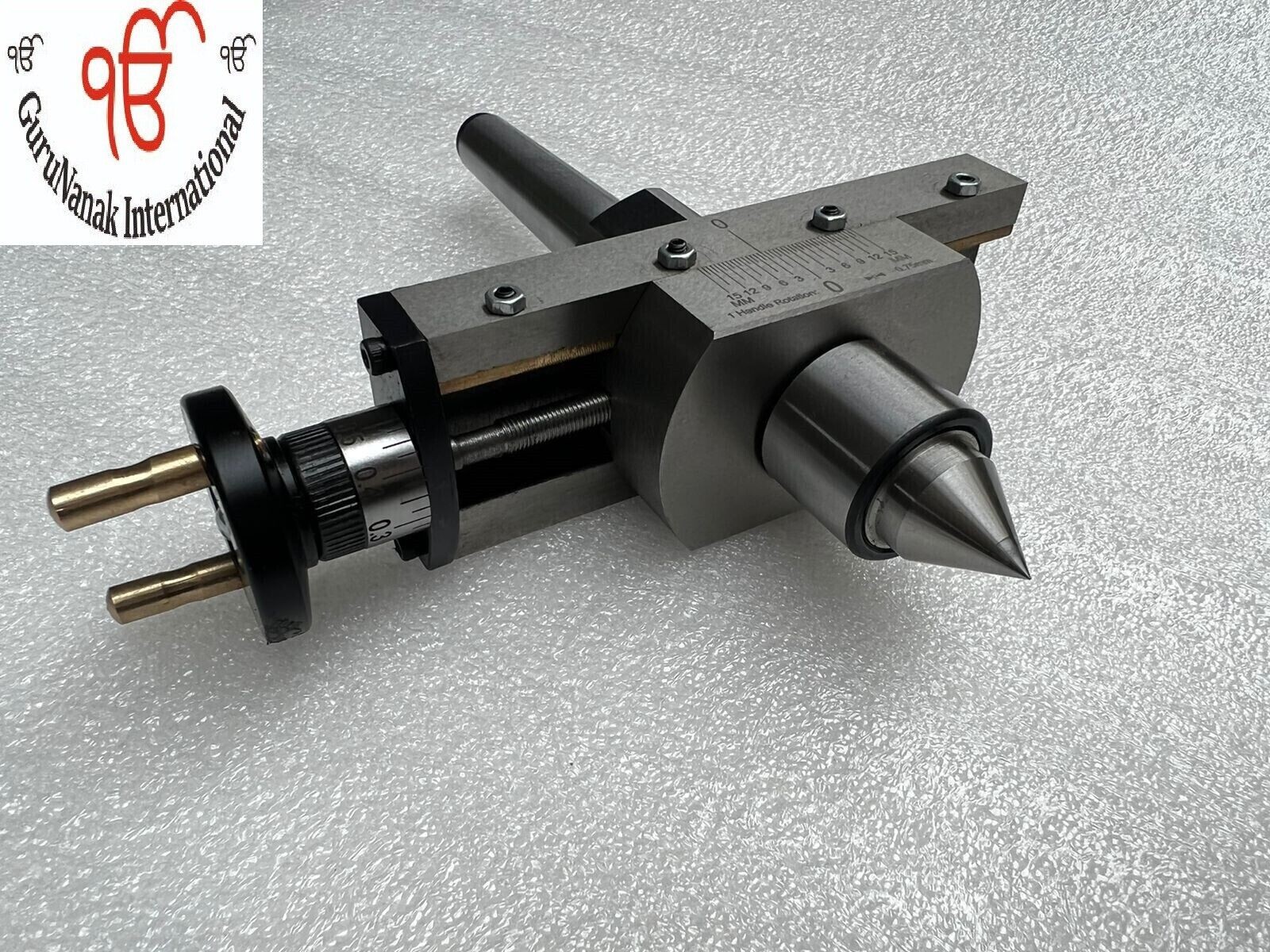 NEW Lathe Taper Turning Attachment MT3 Shank w/ Revolving Live Center Tool Kit