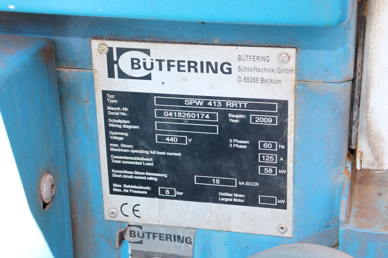 Butfering Steel Master SPW 413 RRTT 53″ Wet Belt Sander / Buffer – Video Link