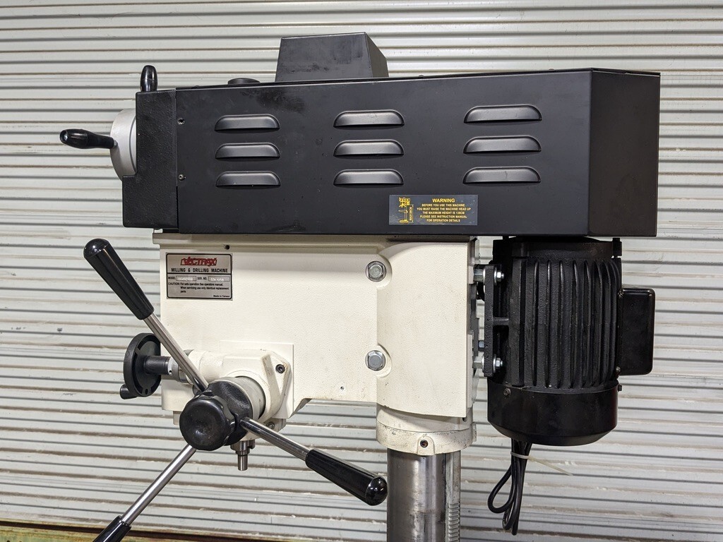 Vectrax 20" Variable Speed Mill / Drill 170 – 2000 RPM 2 HP 220v Parts / Re