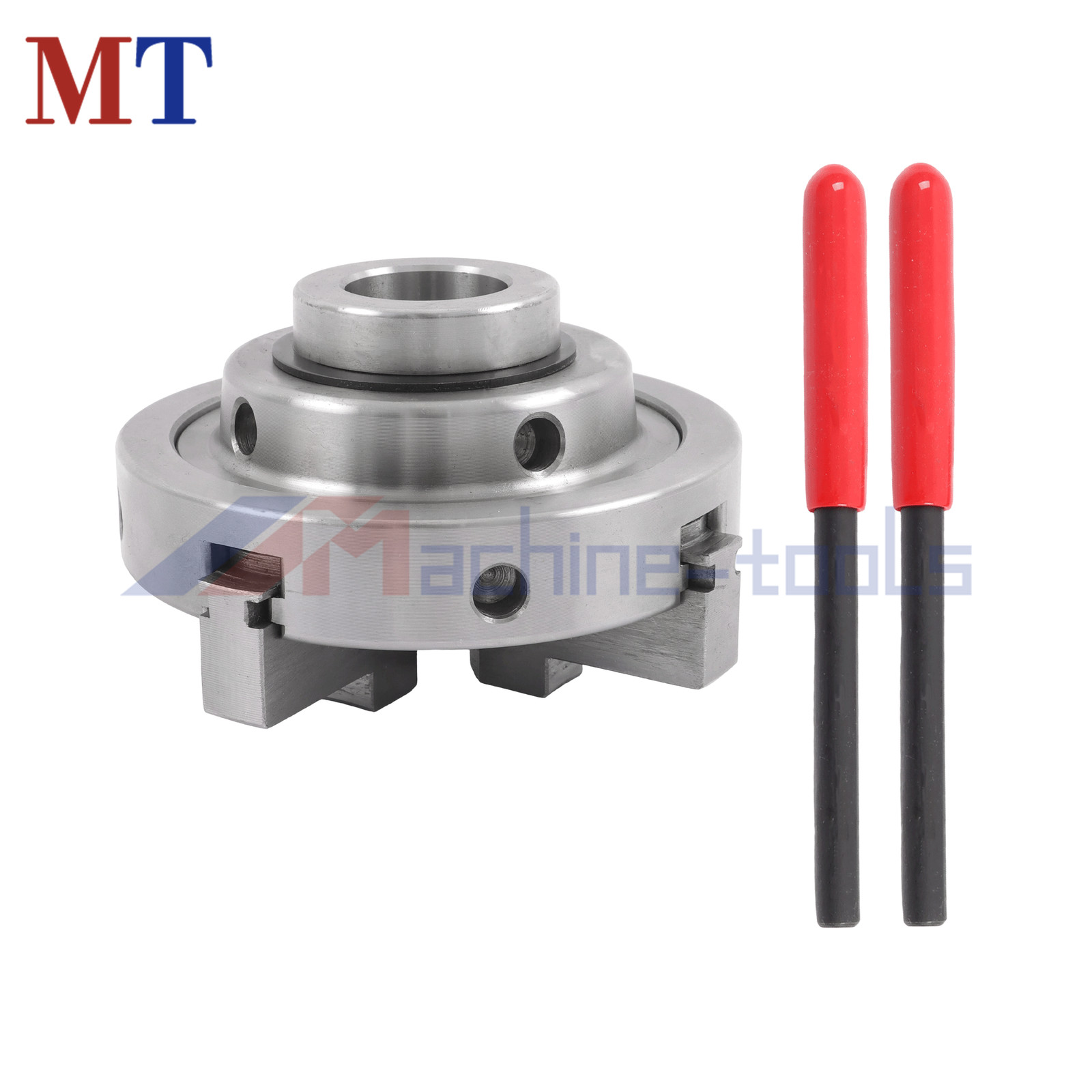4 Inch Industrial Grade 4 Jaw Lathe Chuck 1×8 TPI Self Centering Thread