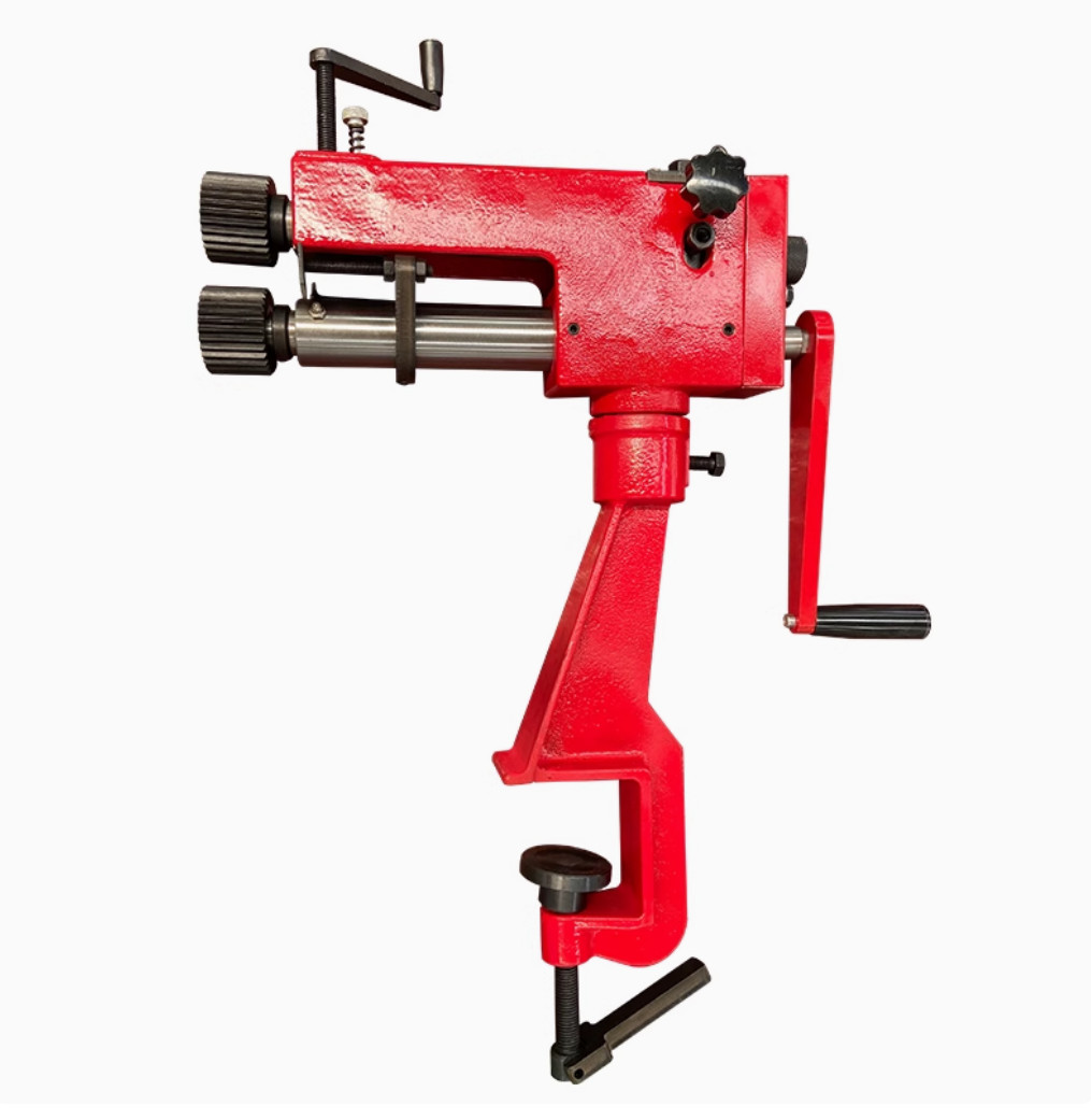 Reeling Machine RM08 Engraving Machine Iron Sheet Crimping Machine Manual 0.8mm
