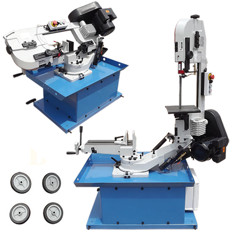 Swivel Bow 7″ Band Saw Horizontal Vertical Metal Cutting Cutter Hydraulic Down