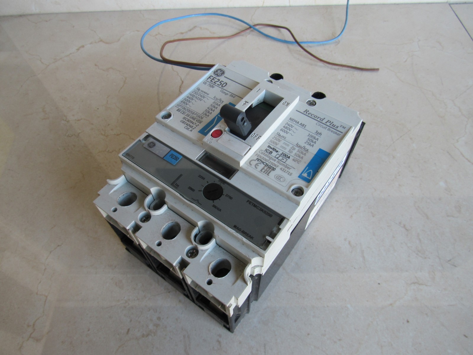 GE FE250 FEN306F250KF Lot #3999 Listed by Greg
